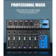 (Expedited delivery) Yamaha audio mixer 4 channel /7 channel F7 professional Bluetooth mixer  USB with reverb effect home. 