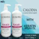 Calodia Shampoo and Conditioner with Keratin And Argan Oil 500mL. 
