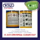 Keema K92 Auto Refinish 2K Urethane Paint K-333 Universal Clear Coat and K-433 Hardener. 