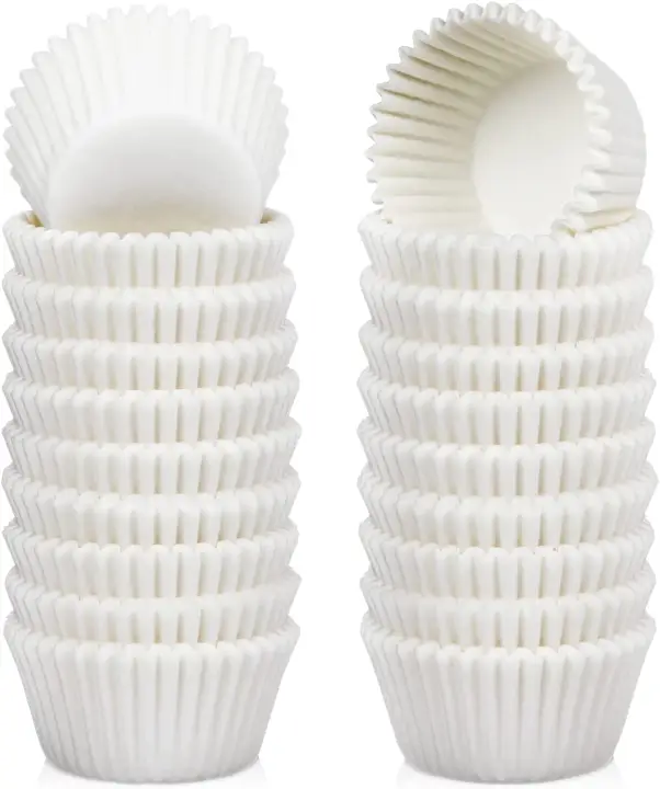 1000pcs 0.5oz Mini Cupcake Liners Muffin Liners Greaseproof No Smell Small Cupcake Wrappers Baking Cups