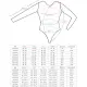 Snowflake Designs - Starstruck Ombre Gymnastics Leotard. 