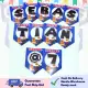 Partify ROBLOX BLUE Theme personalize happy birthday party needs letter name banner with free string. 