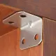 90 Degree Angle Bracket for Furnitures Chair Table Right Angle Shelf Support Corner Brace Hanging Wall Mounting Brackets. 