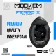 Mookem Helmet Z005 - Magenta - Ferro X - Face Dual Visor Helmet. 