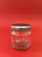 24Pcs M-7361 4oz / 120ml Glass Jar Size 5.8CM X 5.8CM X 6.4CM With Free Seal. 