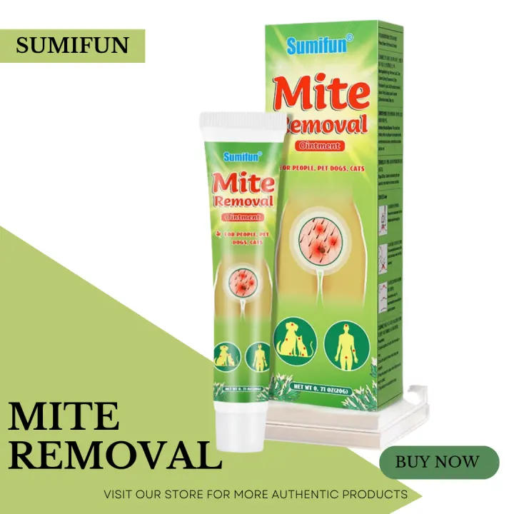 SUMIFUN Mite Spray Bed Bug Killer Mite Remover Ointment for Itchy Skin ...