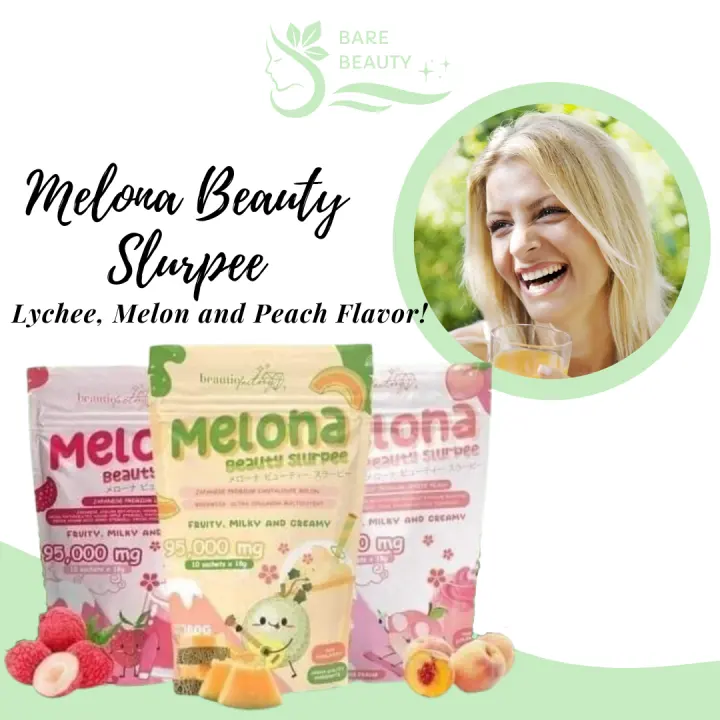 Melona Collagen Drink Beauty Milk Collagen & Glutathione Slurpee With 3