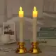 [FREE BATTERY] Led Flameless Candles Flickering Battery Operated Pillar Candles Realistic Flame Light Desk Lamp. 