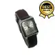 Casio Analog Square Black Dial Leather Watch for Women(Brown). 