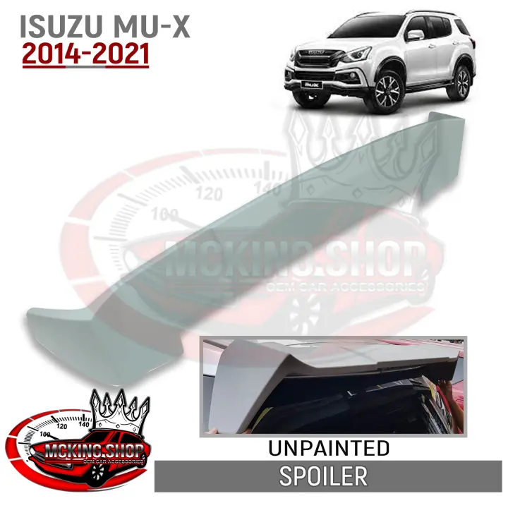 Isuzu Mu-x 2014-2021 Rear Trunk Spoiler (Unpainted)