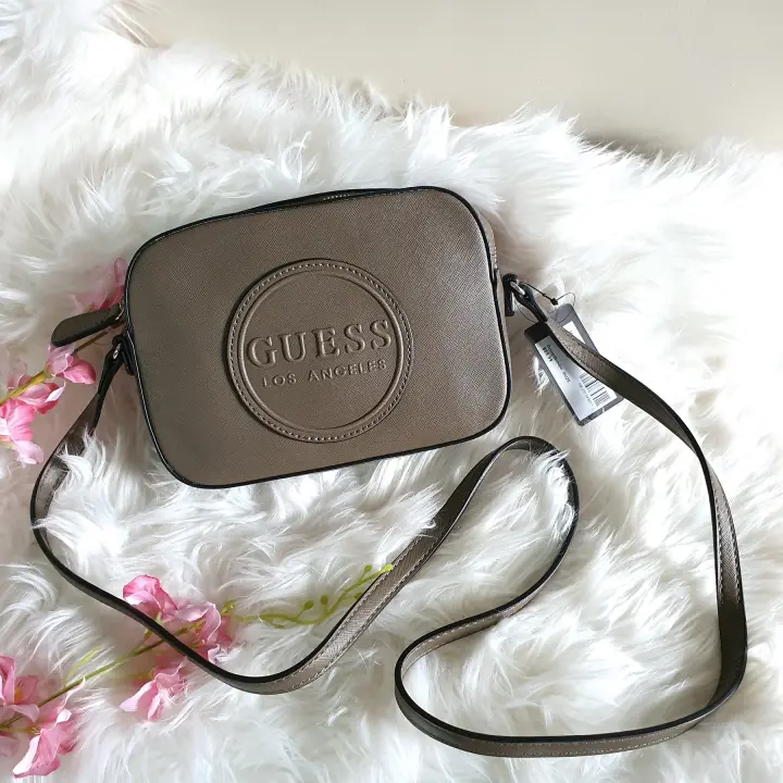 Guess Thornton Women's Camera Crossbody Bag Army Green Lazada PH