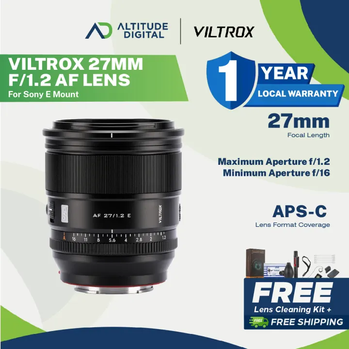 Viltrox AF 27mm f/1.2 Lens