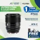Viltrox AF 27mm f/1.2 Lens. 