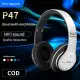 [In Stock&COD] Original Head phone Bluetooth P47 Wireless Headset With FM Radio 3.5mm Wire Connection For Cellphone/Tablet/PC/Laptop. 