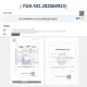 Mask-K MK KF94 Face Mask FDA Certified Disinfection 3D Mask Made in Korea X10. 