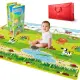 JF  Soft Foldable Baby Play Mat Foam Playmat Crawling Pad /Toddler Playing Beach Pad-Z605. 