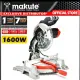Makute (255MM Heavy Duty Miter Saw MS006-MS001) Can Turn 180 Degrees With Strong Power high quality. 