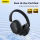 Baseus H1i Headphones Earphones 5.3 Stereo HiFi Music with Rotating Noise-Cancelling Microphone Sports Gaming Headset. 