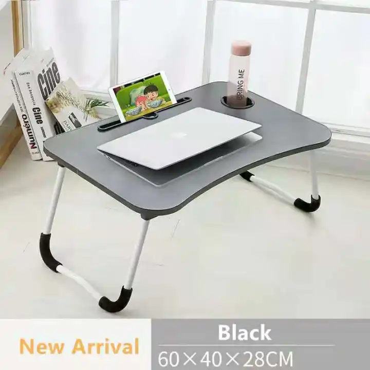 Foldable Lazy Bed Desk Portable Mainstays Laptop Wooden Table Lazada Ph Foldable Lazy Bed Desk Portable, In Bed Desk