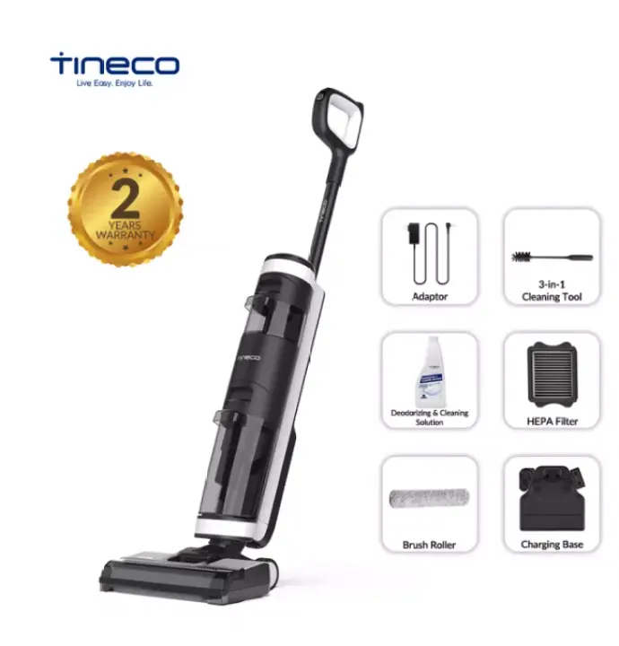 Tineco Floor ONE S3 Cordless Smart Wet and Dry Vacuum Cleaner Detects