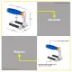 Wadfow Wallboard Carrier Set Drywall Sheet Lifter Handle Carry Load for Plywood Panel Plasterboard WTN2002 TFM WHT. 