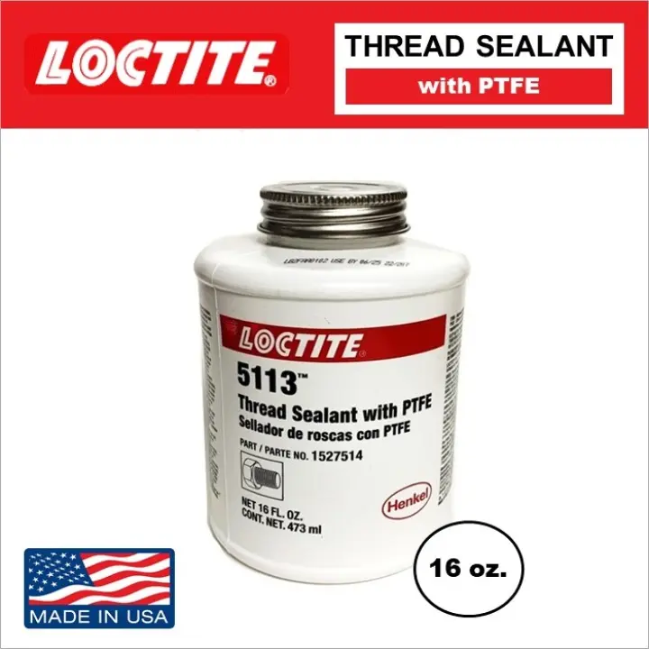 Loctite 5113 Thread Sealant with PTFE, 16 oz.