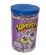 SUPERSTIX - WAFER STICK UBE FLAVOR with SUPER DOTS (pack of 2 jars x 330 grams). 