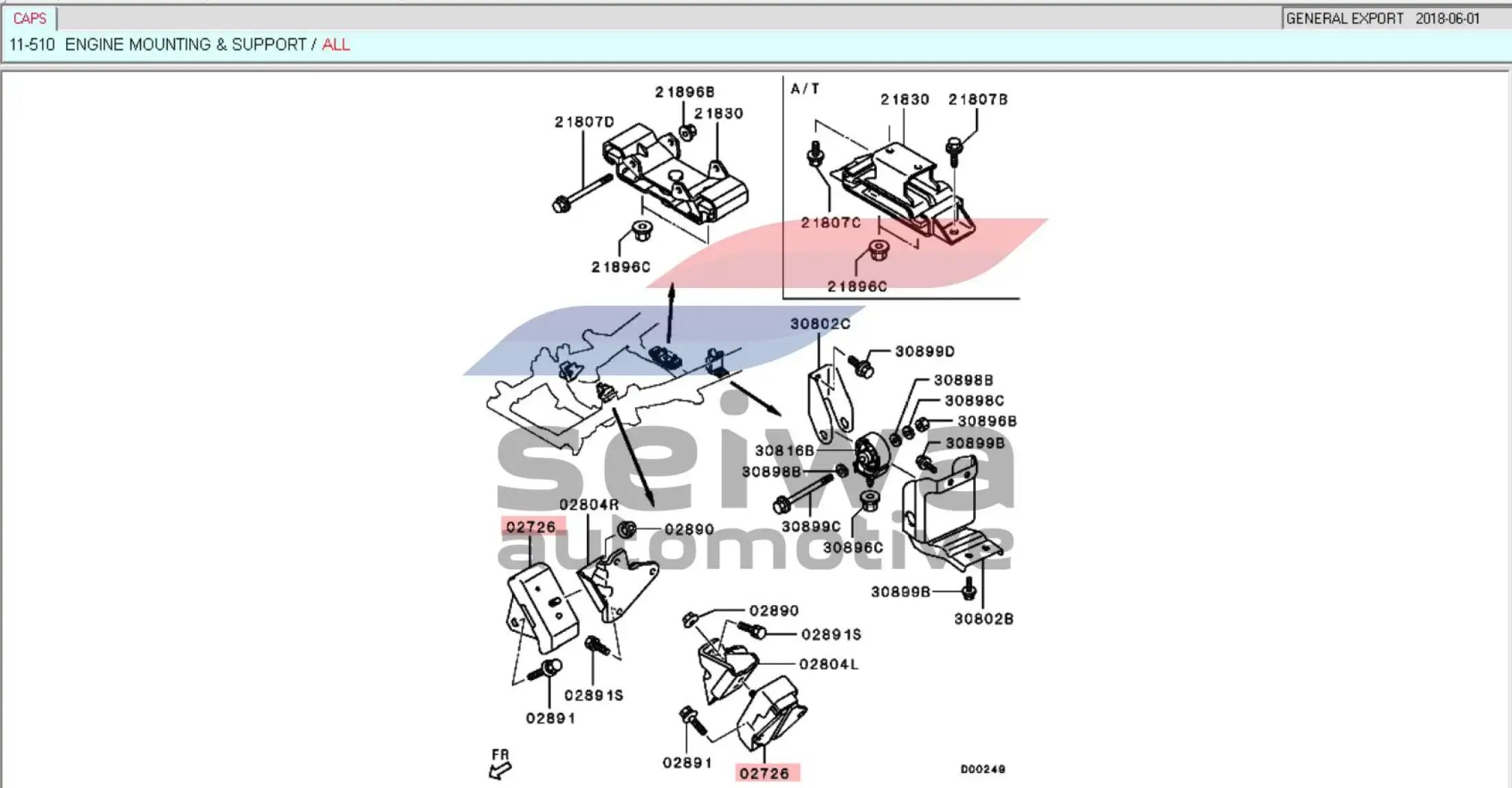 Mitsubishi Montero Gen2 08 15 Transmission Support M T Mitsubishi L0 Triton 05 15 Transmission Support M T Replacement Auto Parts Mr Lazada Ph