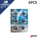 EUNICELL PX625 625A LR9 V625U PX625A Button Cell 1.5V Alkaline Battery 0% Mercury MVP CAMERA. 