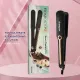 Dreepor  2 in 1 Portable Mini Straightening Iron Hair Curler Constant Temperature 4 Levels Adjustable Daily Straight Hair Styling Tools. 