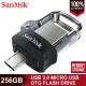 SanDisk Ultra 256GB Dual Drive USB 3.0 micro USB OTG Flash Drive SDDD3-256G/SDDD2-256G. 