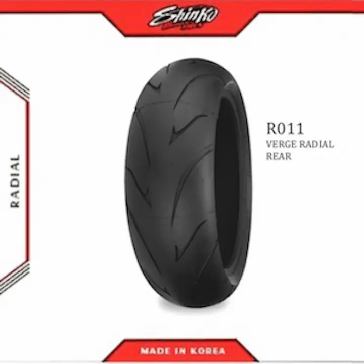 Shinko Motorcycle Tires R011 Verge 160 60zr17 Rear Tl Lazada Ph