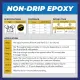 Davies Non-Drip Epoxy Filler for Concrete, Wood, Metal and Almost All Materials 1L Set. 