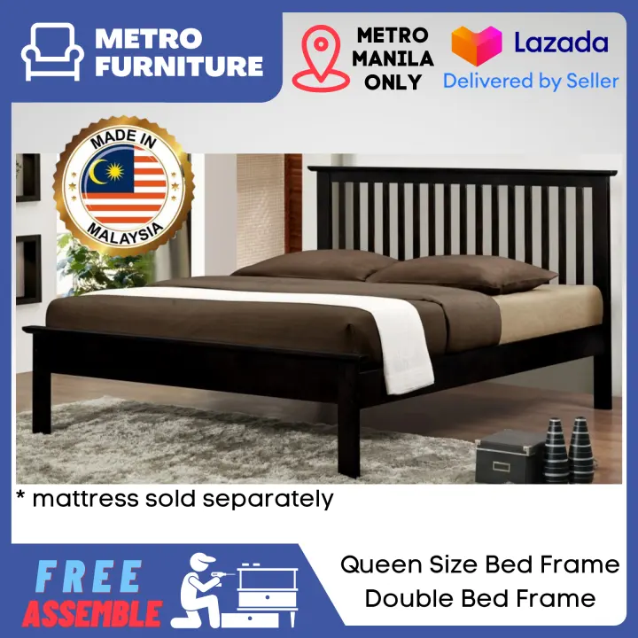 Double or Queen Size Bed Frame MetroFurniture [HOWARD] Lazada PH