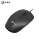 V2S MS102 Wired Gaming Mouse Black Office Gaming Wired RGB Lightweight Design Mouse. 