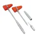 Neuro Hammer Neuro Reflex Hammer with Pin and Brush. 