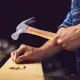 Martilyo Wood Handle Claw Hammer. 