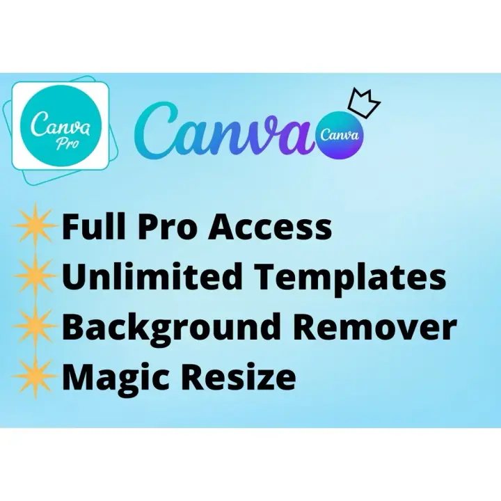 [Personal Account Upgrade] Official Canva Pro Education  Unlimited Design Templates