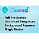 [Personal Account Upgrade] Official Canva Pro Education  Unlimited Design Templates. 