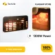 Techlife 4.5L See-Through Air Fryer | 1300W Fast Cooking | Digital Control Panel | Heat Resistant | 24-Hour Timer. 