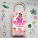 Candyland Themed Party Paper Bag I loot bag with Handle Paperbow. 