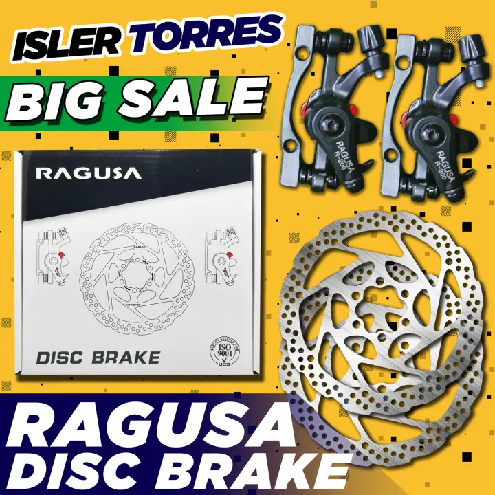 Ragusa R200 R100 Bicycle Mechanical Brake Set With Caliper And Disc