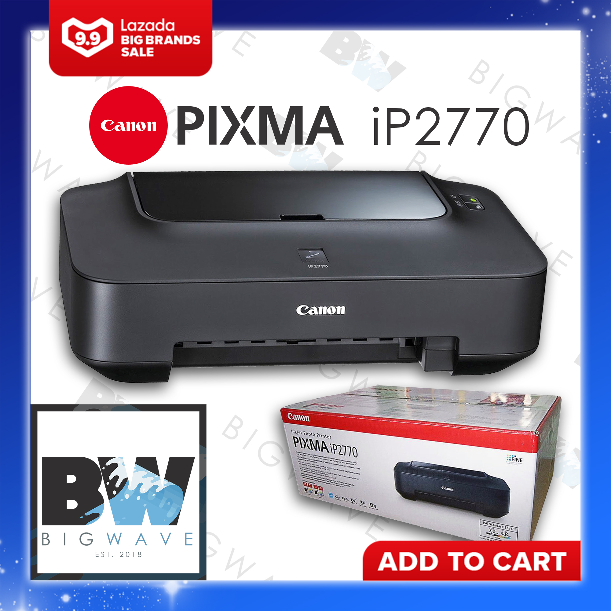 canon ip2700 printer ink type