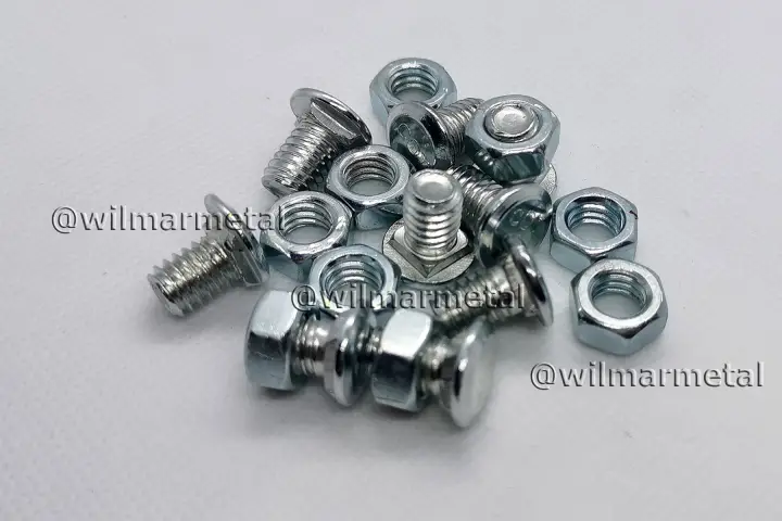 10 sets Bolt and nut (5/16)f or SLOTTED ANGLE BAR