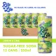 Rite 'N Lite Sugar-Free Soda - Lemon & Lime (12 cans x 250ml). 