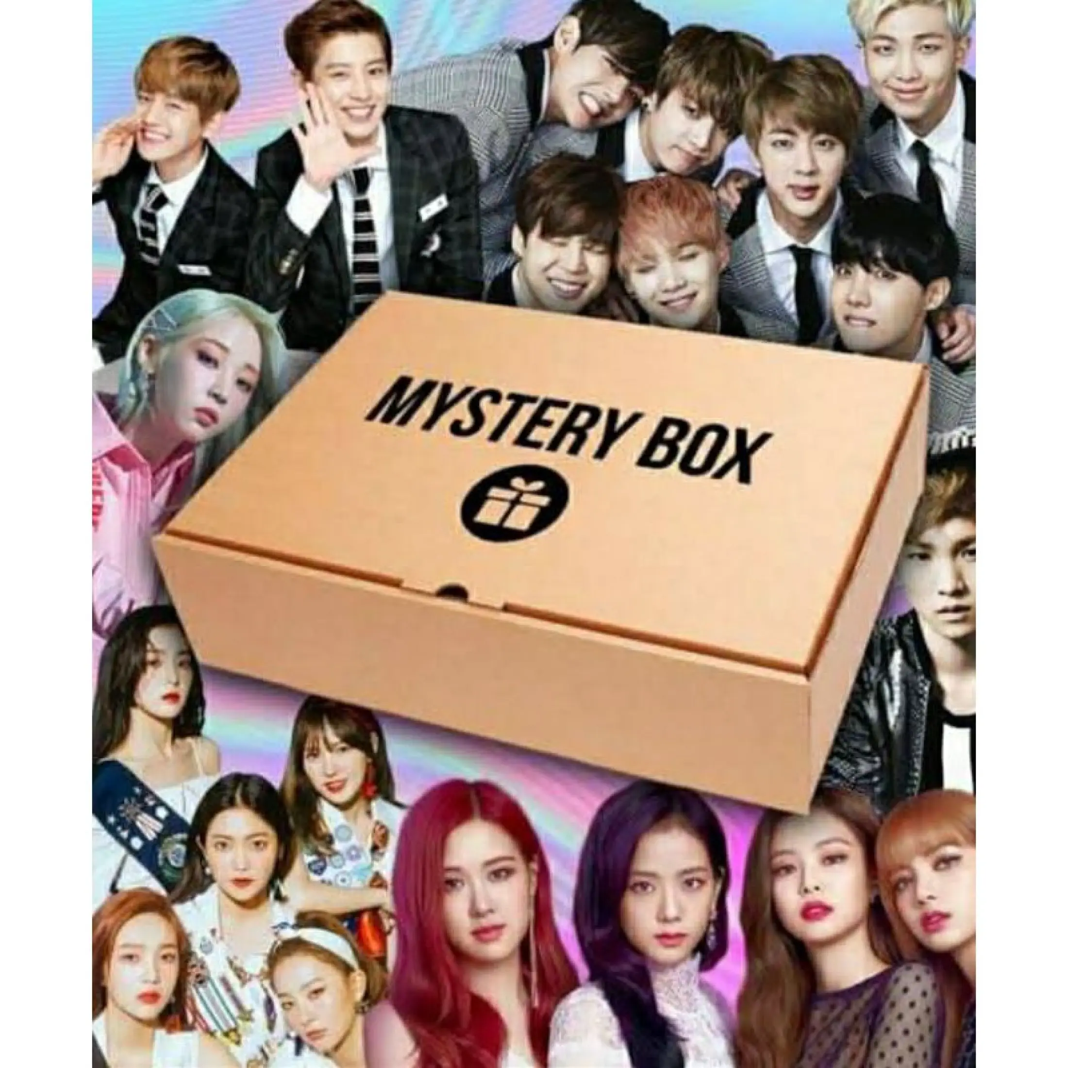 Hot Kpop Fan Merch Box W Poster Bts Bt21 Blackpink Twice Exo Wannaone Got7 Momoland Ikon Seventeen Txt Lazada Ph