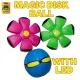magic frisbee ball with lights disk ball with led light THROWING FLAT DISK BALL. 