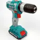 Total TIDLI20025 Cordless Impact Drill Set (with 2 x 20V Lithium-Ion Batteries and Charger). 