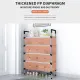 Simple dustproof shoe cabinet  Shoe Rack Organizer With Cover Shoe Box Stand Dust and Water Resistant 3/4/5/6/7 Layer. 