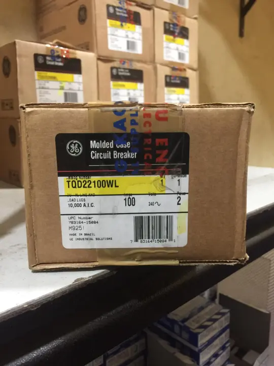 GE Circuit Breaker TQD 100A - 225A 2 Pole Bolt On